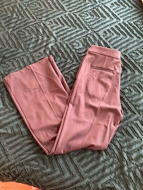 H&M Mauve Boot Cut Dress Pants